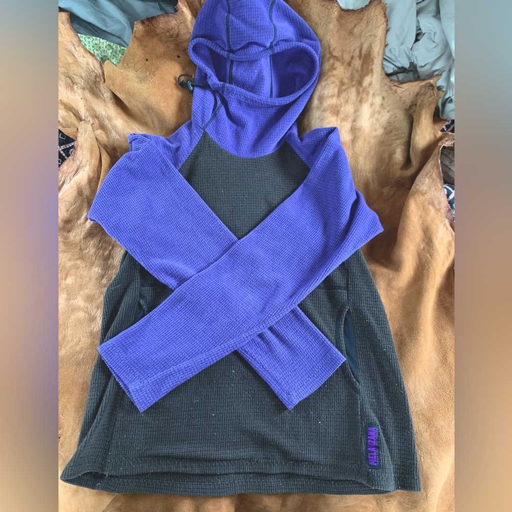 Melanzana microgrid hoodie